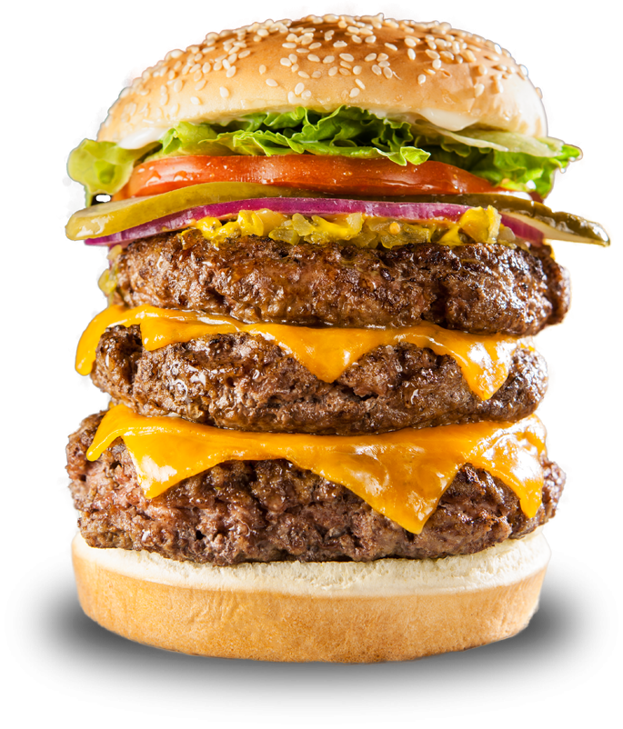 Triple Cheeseburger